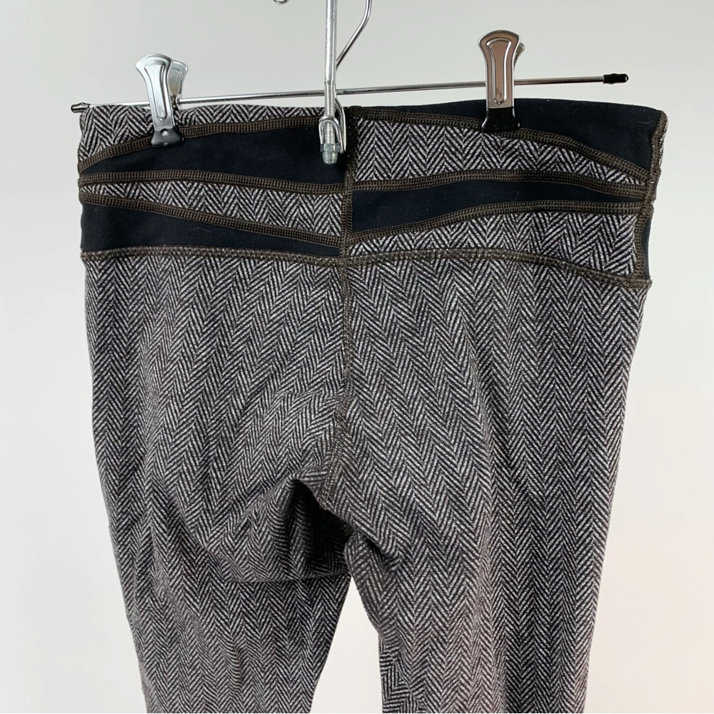 Lululemon Wunder Under Giant Herringbone Black He… - image 6